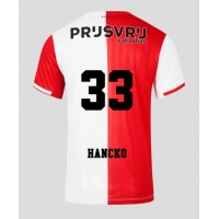 Feyenoord David Hancko #33 Replica Home Shirt 2023-24 Short Sleeve